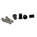 Scotty 133-16 Well Nut Mounting Kit - 16 Pack 133-16